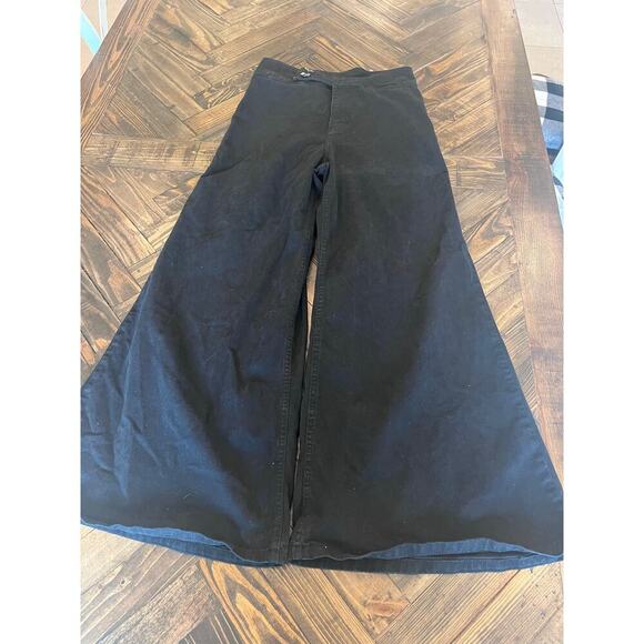 We The Free Black Flare Jean Women 30 Boho Western Retro Bell Bottom Neutral Y2K - Picture 1 of 9